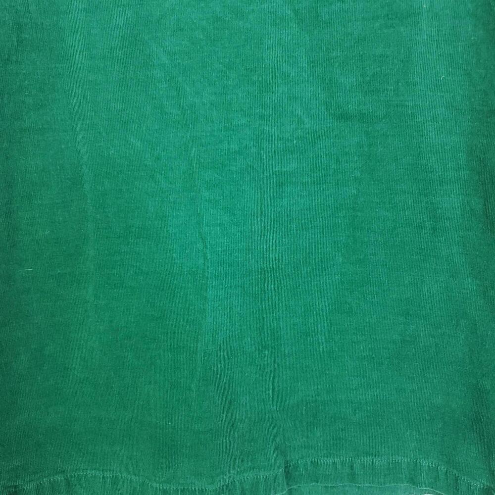 Old Navy Skirt Womens Size 2 Corduroy Pencil Jute Green Modest Twee Preppy - Picture 3 of 9